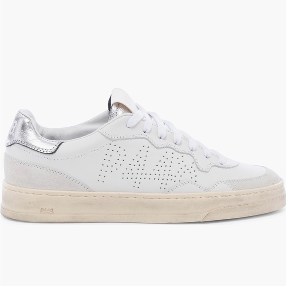 P448 Shoes - P448 Bali Platform Sneakers - Metallico